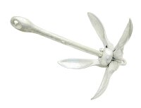 Nautilo Anker Klappdraggen Eisenguss Feuerverzinkt 3,2 kg